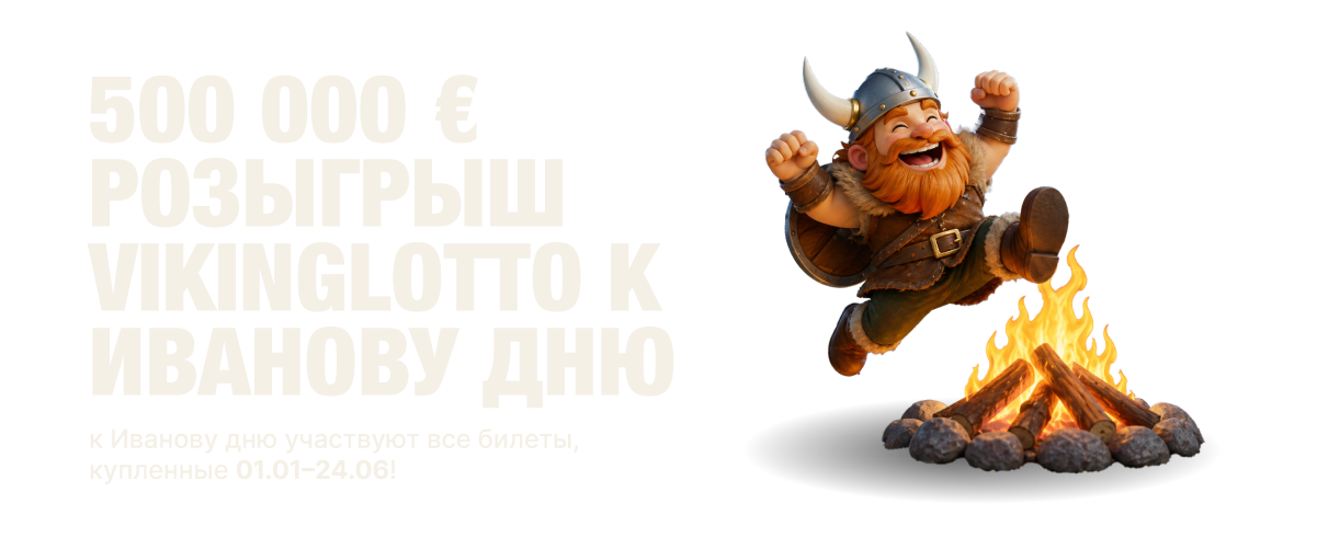 Vinking lotto 500 000€ Vinking lotto 500 000€